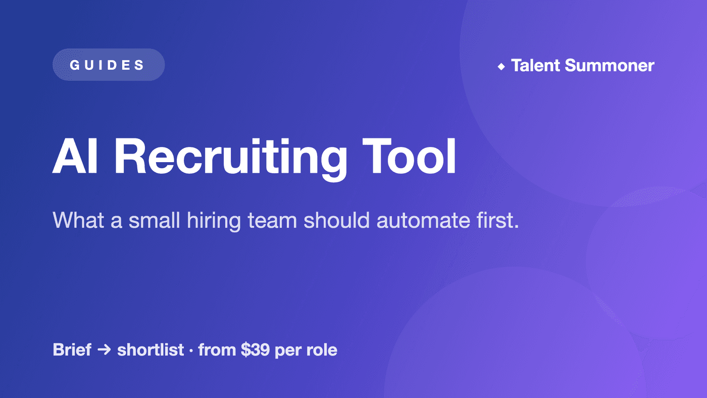 AI Recruiting Tool: How to Compare Them Before You Buy AI Recruiting Tool: How to Compare Them Before You Buy