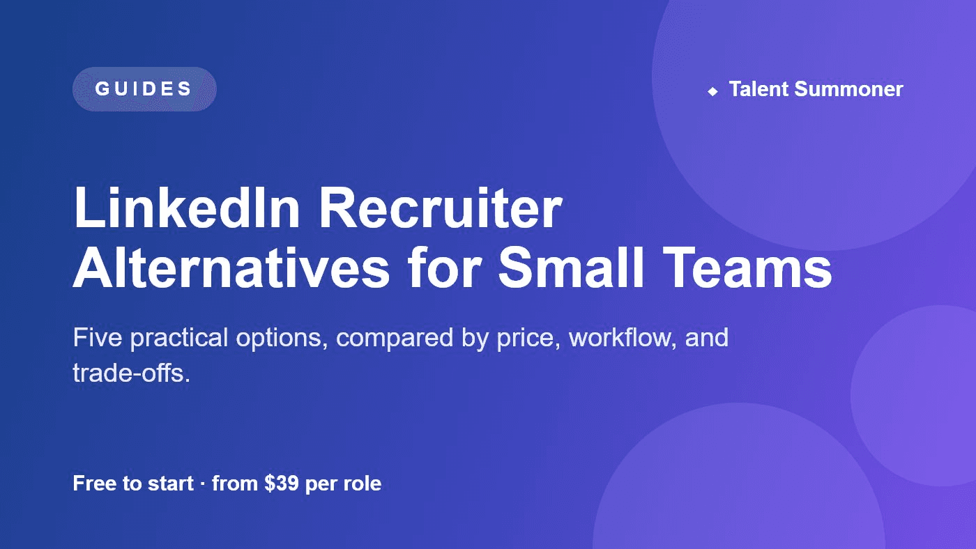 9 LinkedIn Recruiter Alternatives, and Which Are Actually Cheaper (2026) 9 LinkedIn Recruiter Alternatives, and Which Are Actually Cheaper (2026)