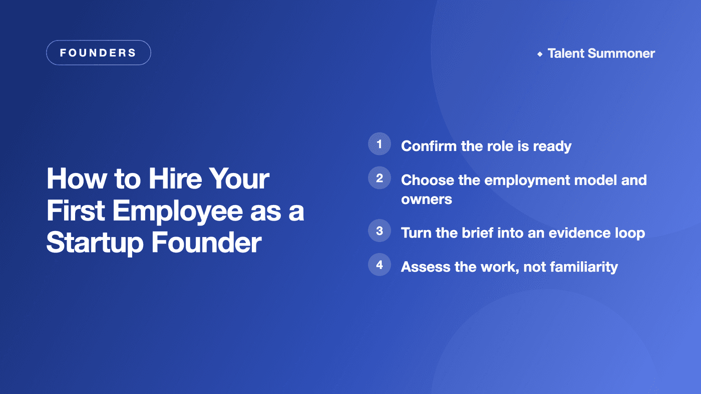How to Hire Your First Employee as a Startup Founder How to Hire Your First Employee as a Startup Founder