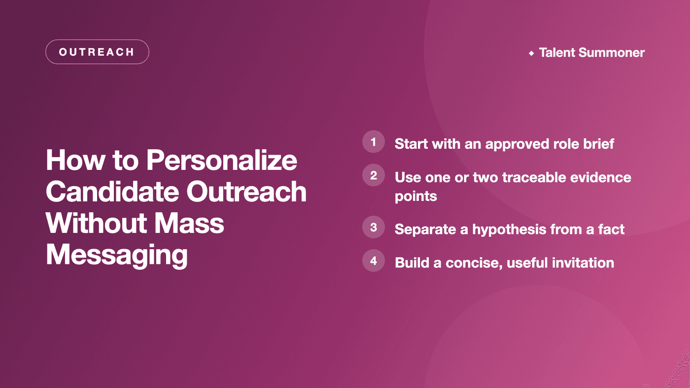 How to Personalize Candidate Outreach Without Mass Messaging How to Personalize Candidate Outreach Without Mass Messaging